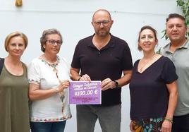 Entrega de la recaudación