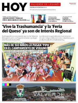 Publicada la edición 142 de HOY Valverde de Leganés