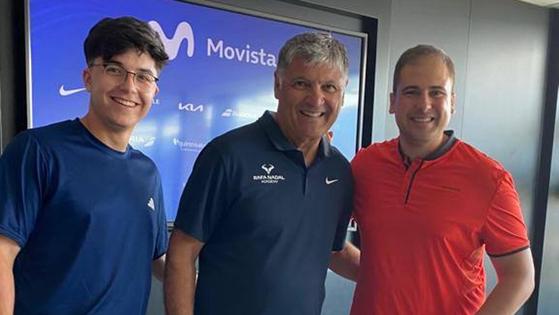 Dos vecinos participan en el Tennis Camp de Rafa Nadal