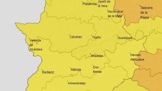 Activada la alerta amarilla por altas temperaturas para este lunes