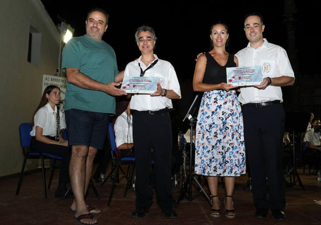 Entrega de los recuerdos