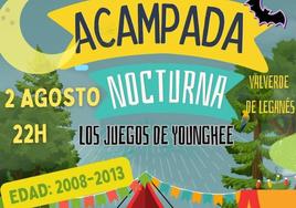 Este miércoles hay una acampada nocturna en el Municipal 'La Era'