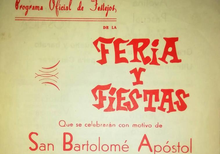 ¿Cómo fue la primera Feria de San Bartolomé?