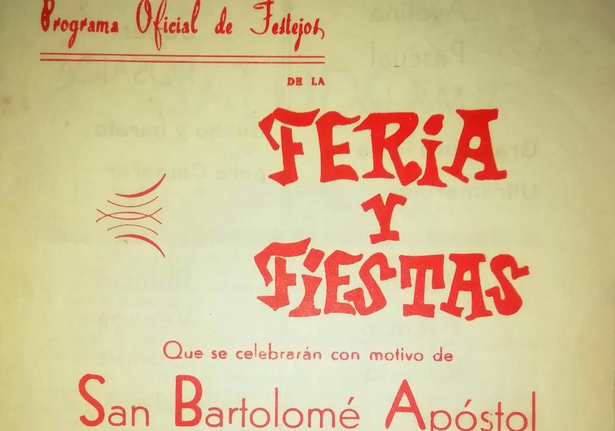 ¿Cómo fue la primera Feria de San Bartolomé?