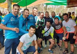 Valverdeños participantes en las carreras de Valdigüelo