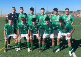 Equipo titular de los juveniles