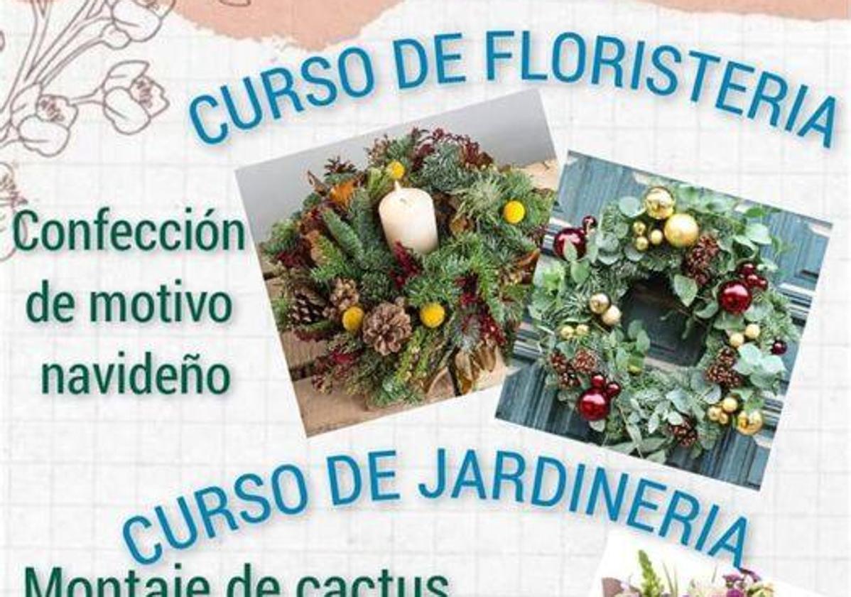 La Universidad Popular saca un curso de floristería y jardinería