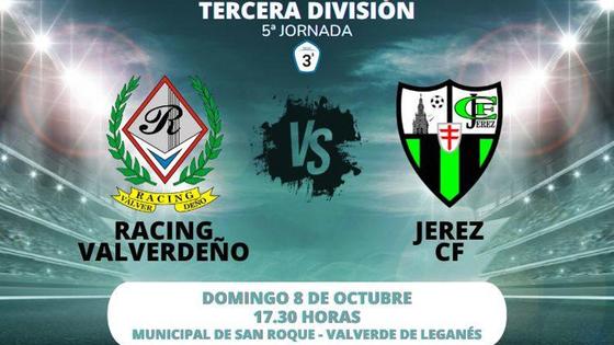 Un Racing Valverdeño mermado con las lesiones recibe al Jerez