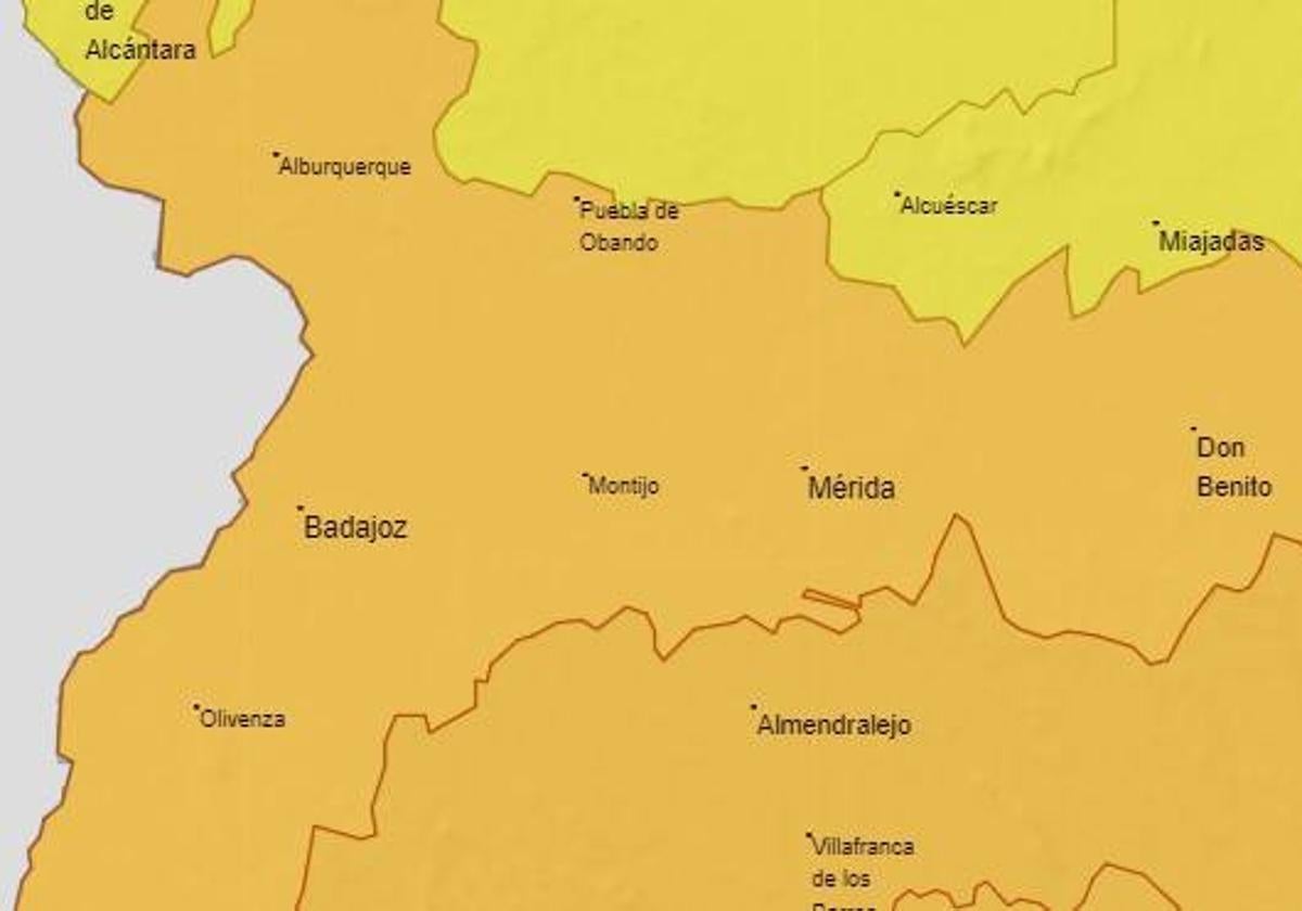 Este jueves hay alertas amarillas y naranjas por lluvias y viento