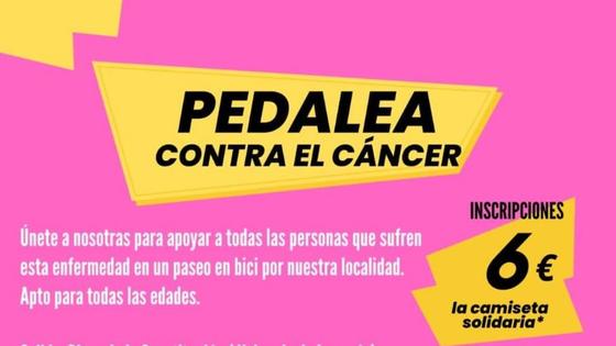 'Pedalea contra el cáncer', este viernes