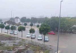 Temporal en Badajoz