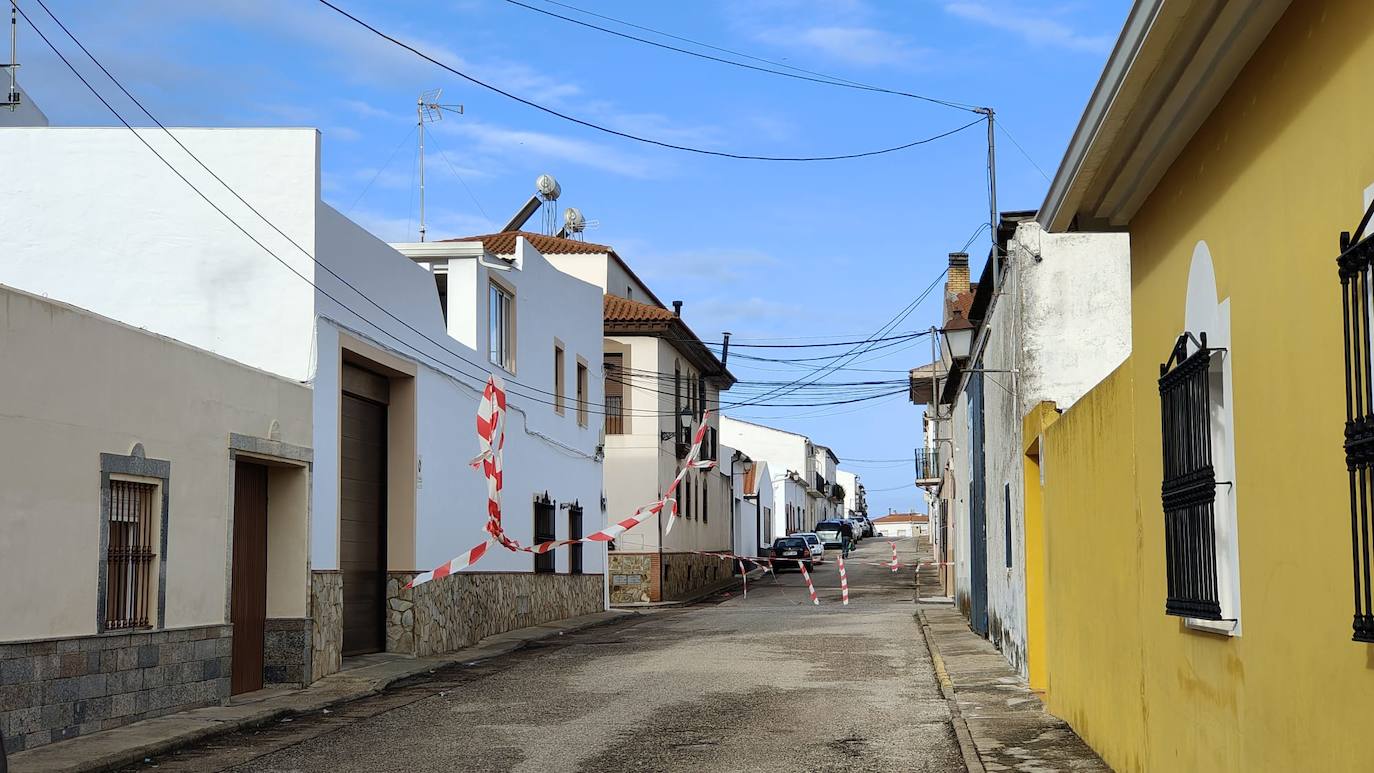 Borrasca Aline en Valverde de Leganés