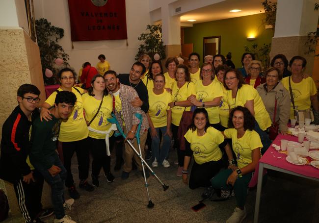 Algunos de los participantes en las actividades