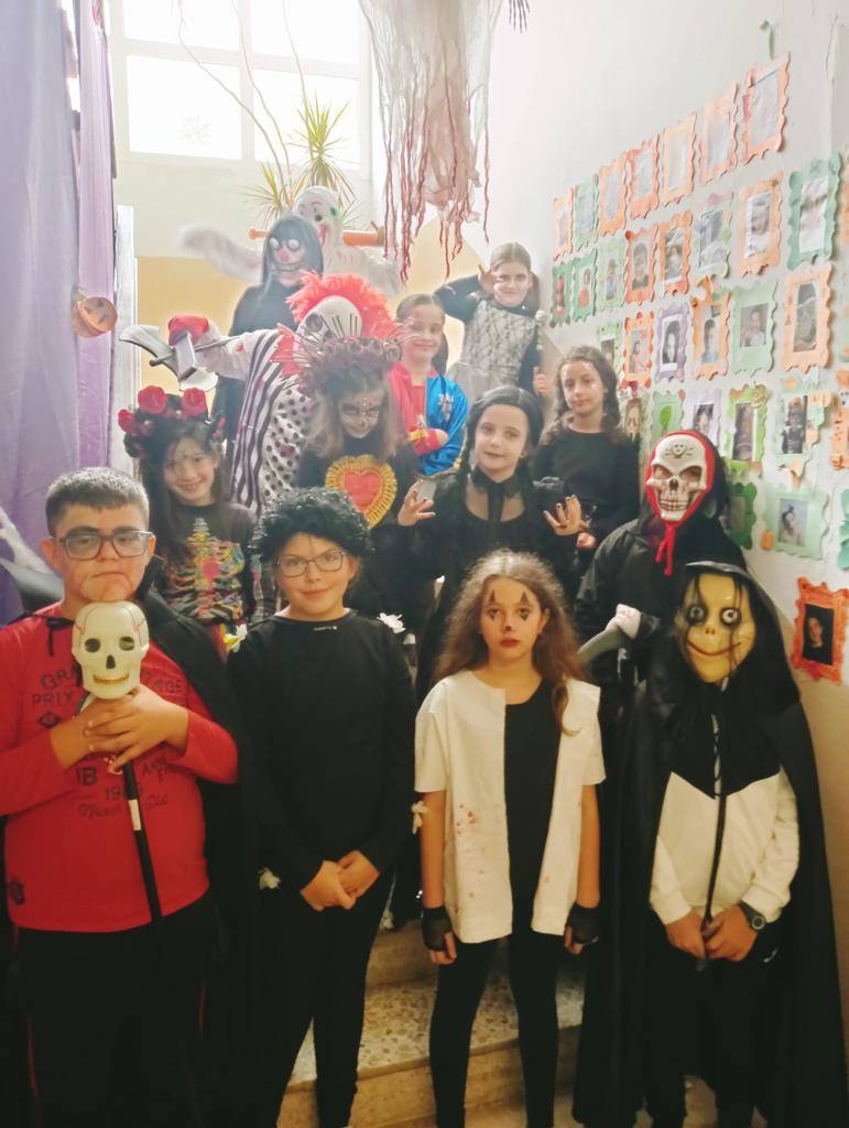 Halloween y Los Santos en el CEIP 'César Hurtado Delicado'