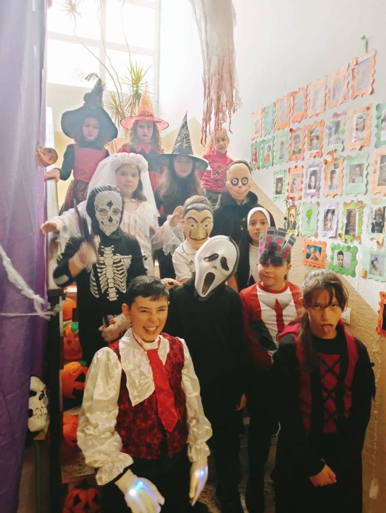 Halloween y Los Santos en el CEIP 'César Hurtado Delicado'