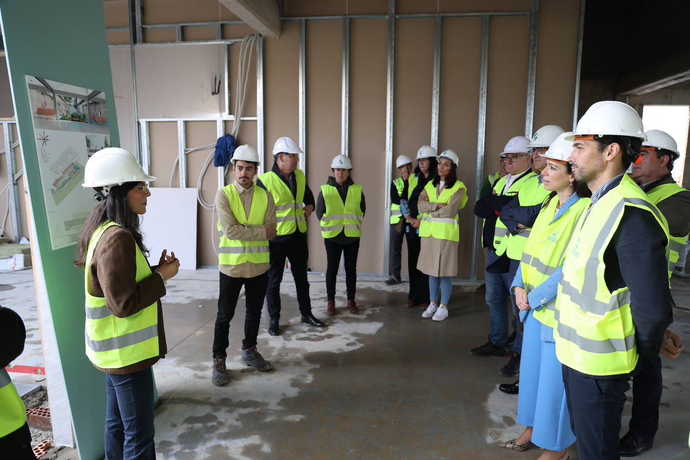 Visita al nuevo Centro de Salud