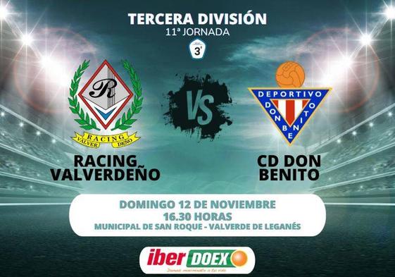 El líder visita al Racing Valverdeño