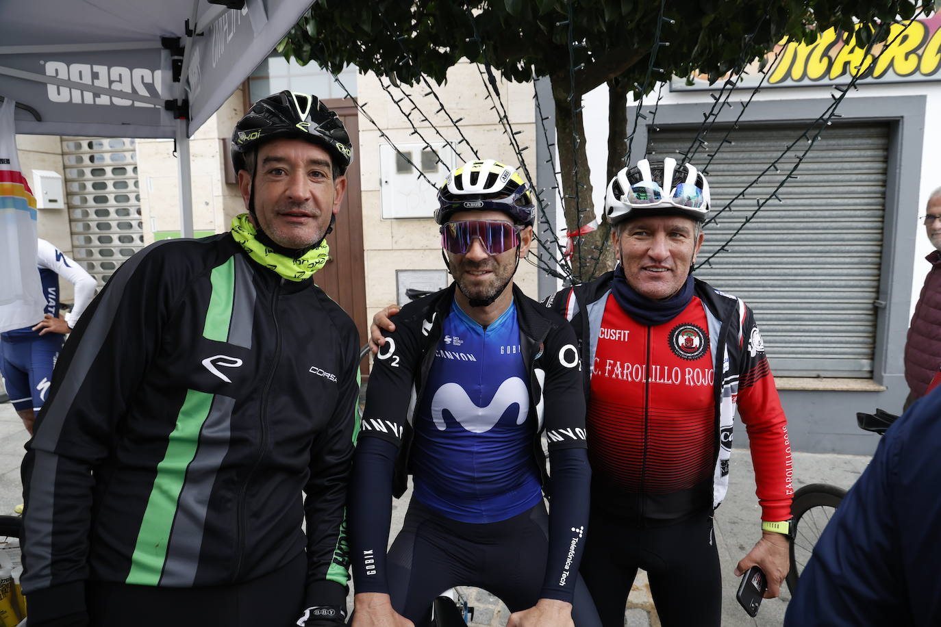 Visita de Alejandro Valverde