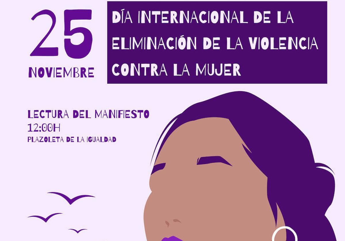 El Ayuntamiento publica el programa de actividades por el Día para la Eliminación de la Violencia contra las Mujeres