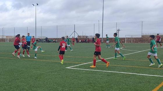Resultados de partidos de fútbol base de la EMD Valverde de Leganés