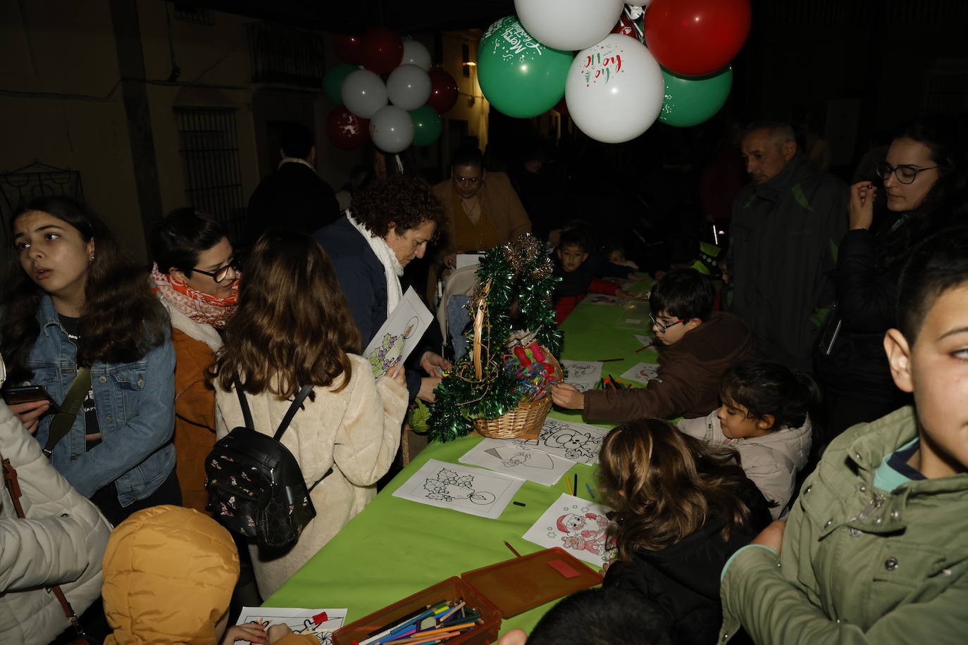 Encendido del alumbrado navideño (I)