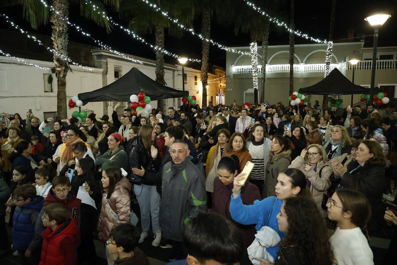 Encendido del alumbrado navideño (I)