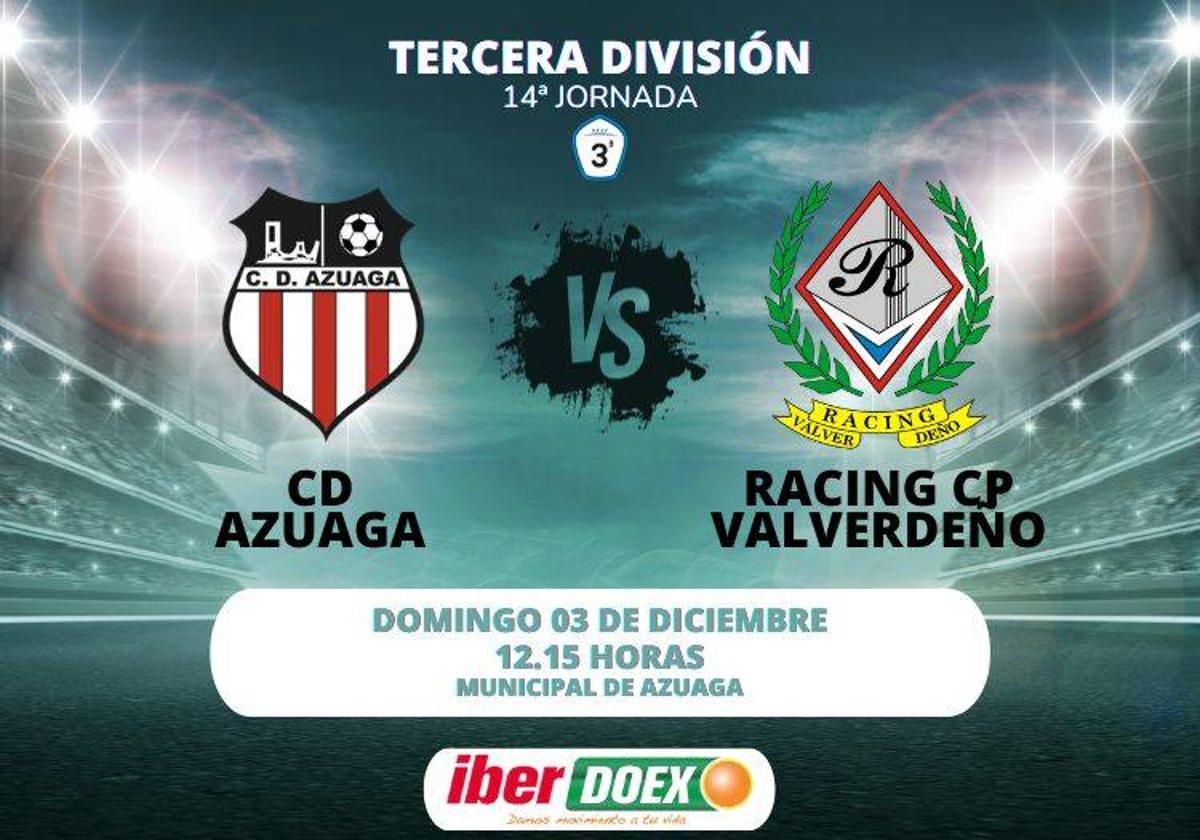 Visita al Azuaga con pocos efectivos