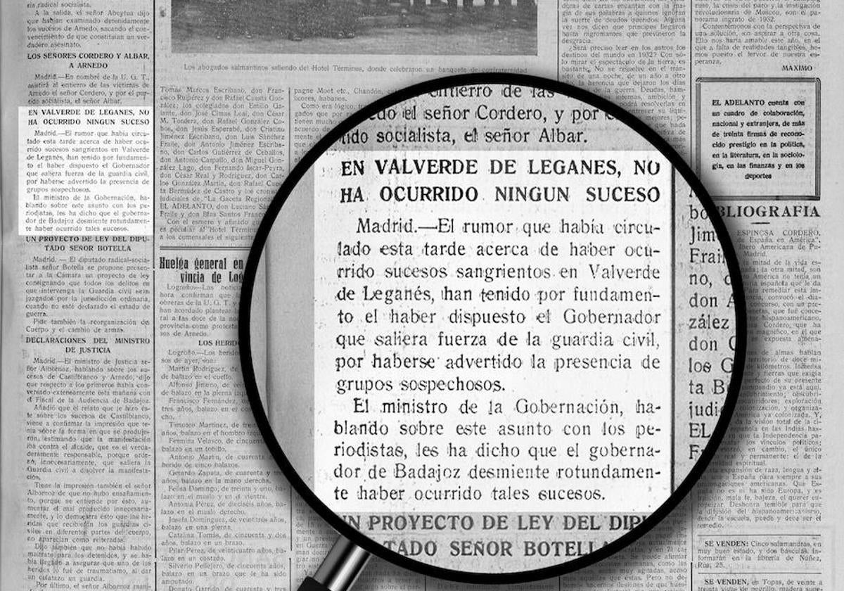 'Graves sucesos' ocurridos en Valverde en el año 1932