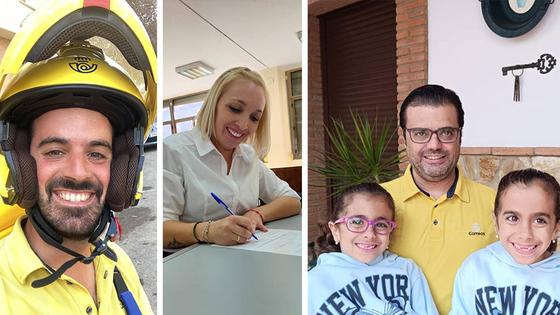 Tres vecinos consiguen plaza en las mismas oposiciones de Correo