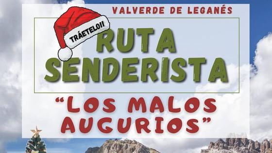 El próximo miércoles vuelve la ruta senderista de 'Los malos augurios'