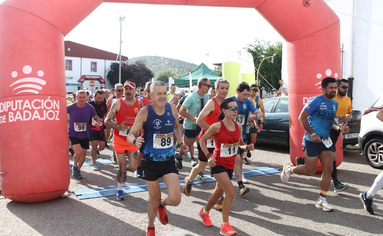 Salida en la edición XII del Cross 'Vive la Trashumancia'