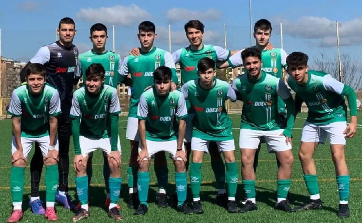 Equipo titular contra el San Roque
