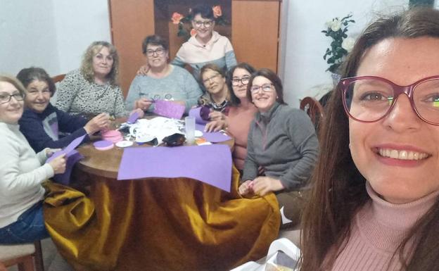 Imagen principal - Durante el taller