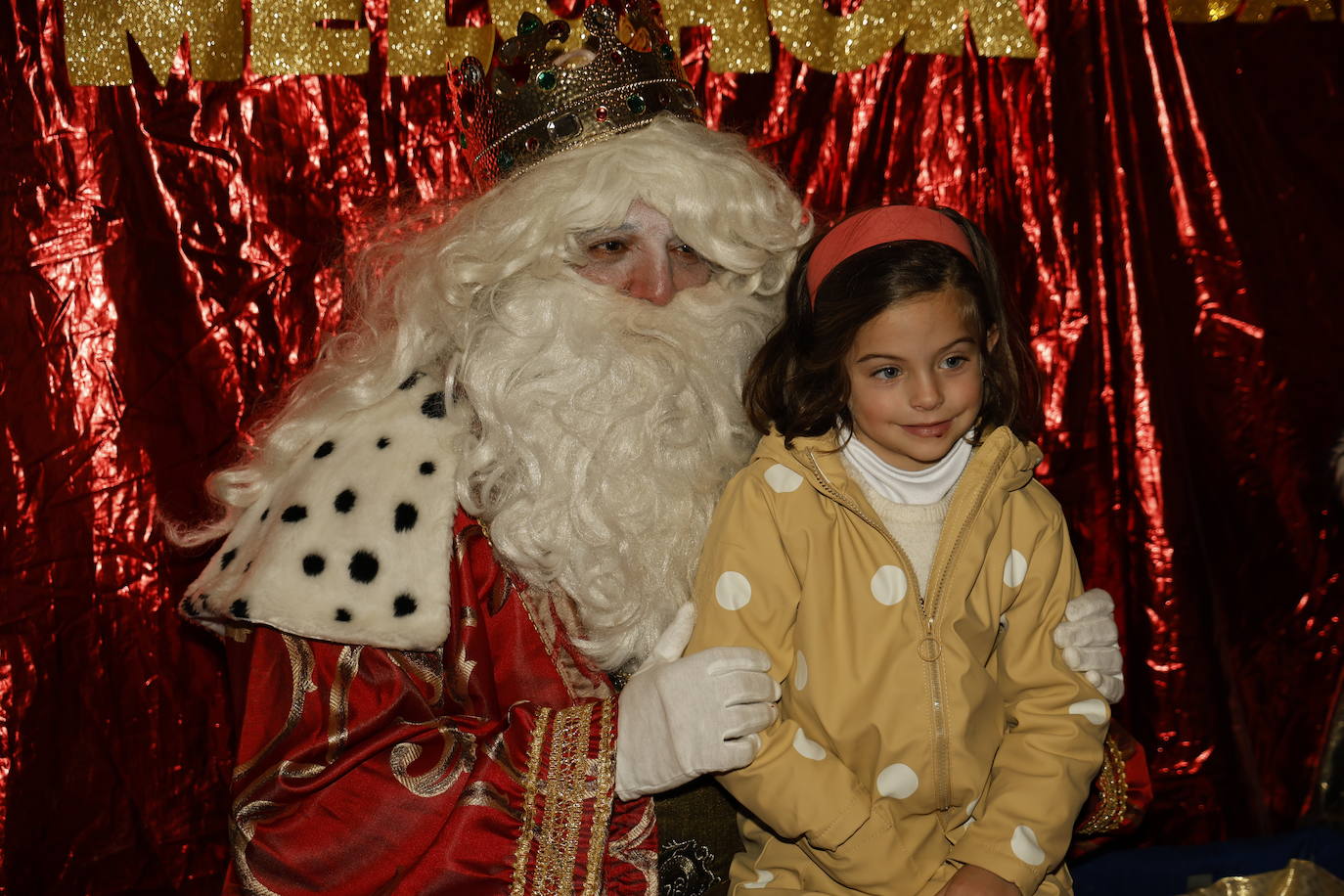 Entrega de las cartas a Los Reyes Magos