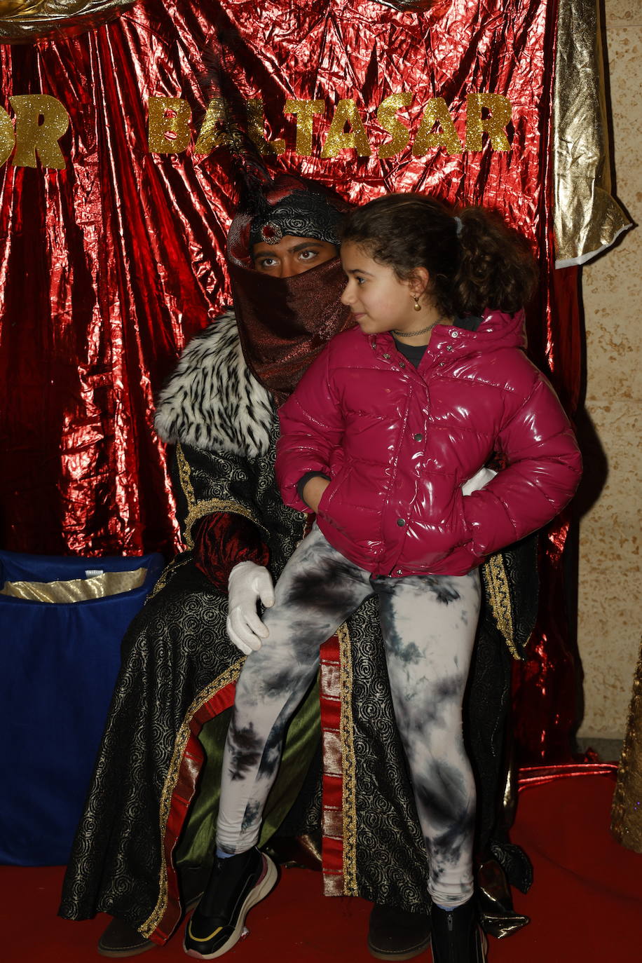 Entrega de las cartas a Los Reyes Magos