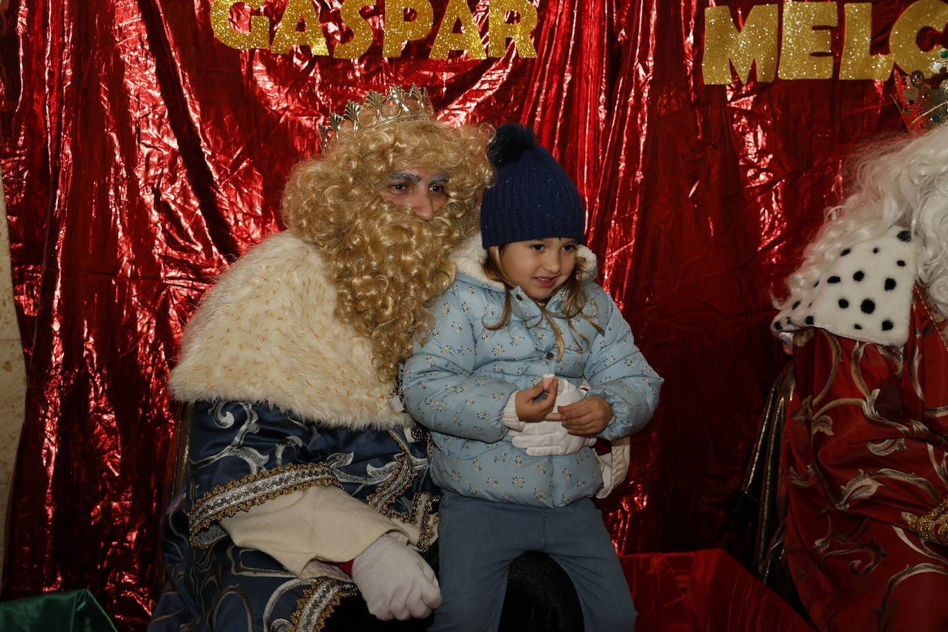 Entrega de las cartas a Los Reyes Magos