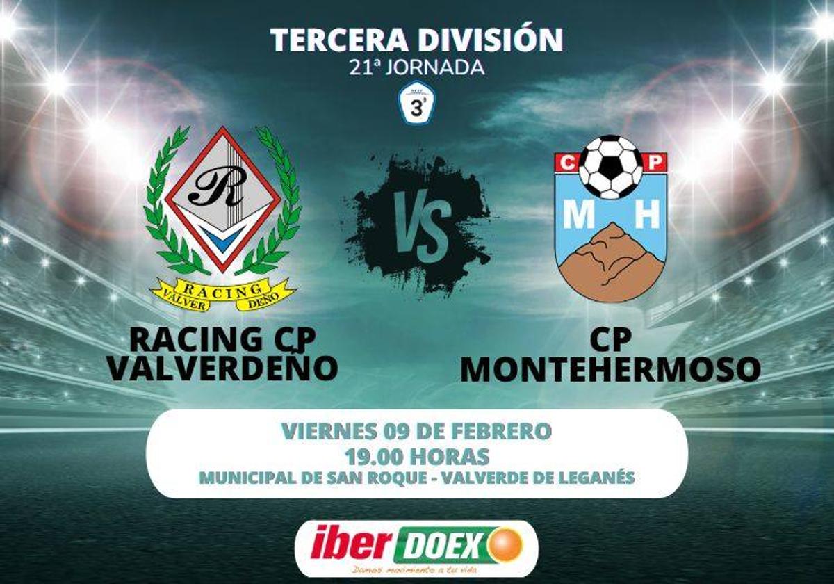 El Racing Valverdeño recibe al Montehermoso