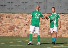 Nico fue el autor de los tres goles valverdeños