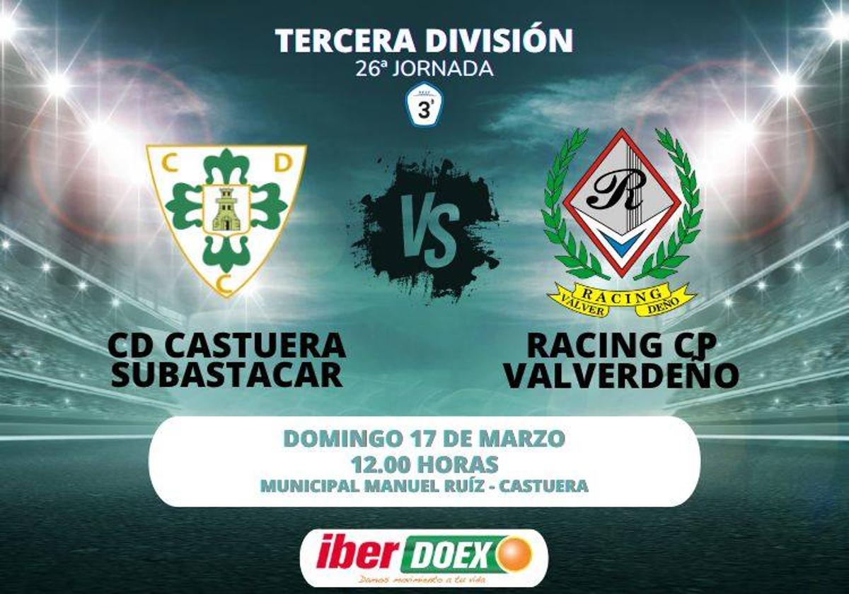 El Racing CP Valverdeño viaja a Castuera