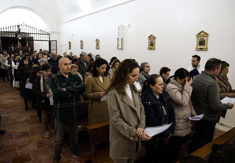 El Vía Crucis fue en la Ermita del Cristo
