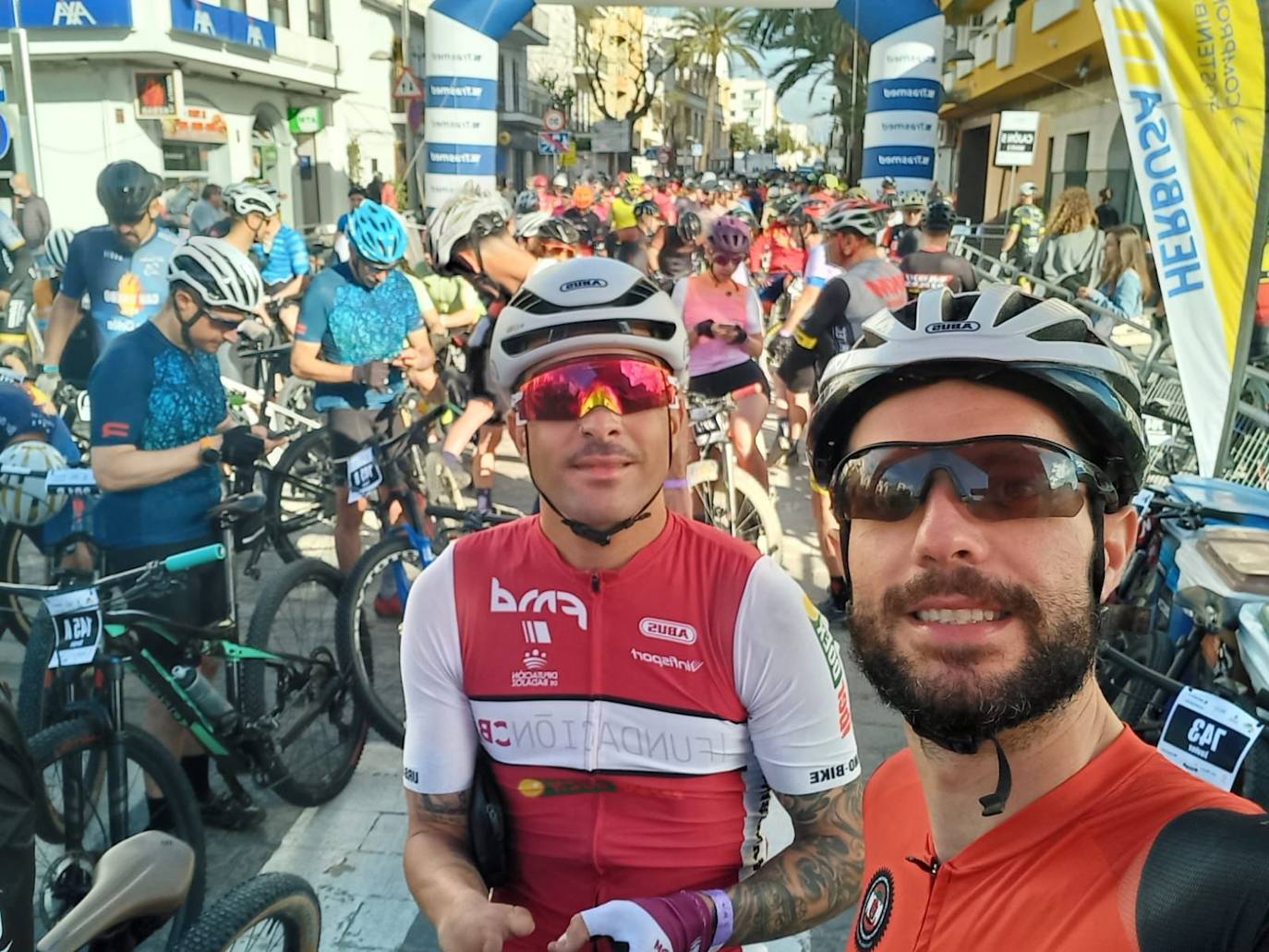 Imagen secundaria 1 - Algunas imágenes de la prueba