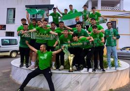 Celebración del triunfo en La Goleta