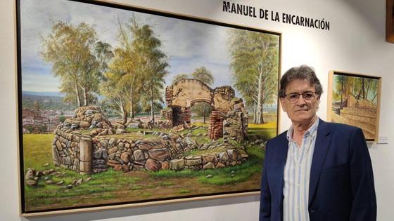 Manuel de la Encarnación estará este domingo en su exposición 'Ocho Realismo Vivo'