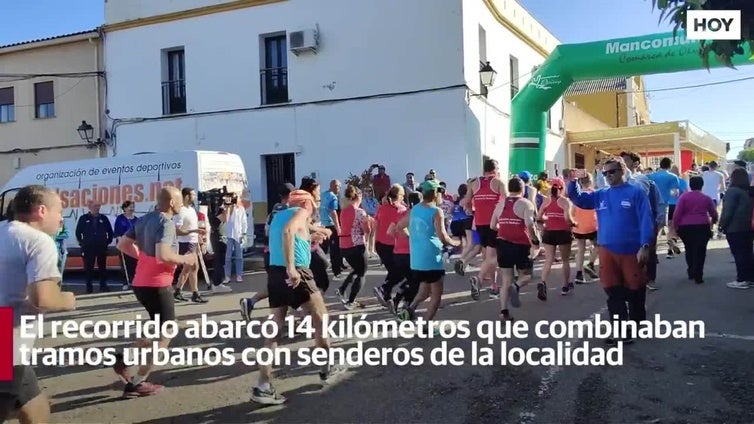 El pasado domingo se celebraba en Valverde de Leganés el IX Cross 'Vive la Trashumancia'