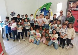 Participantes en el taller infantil