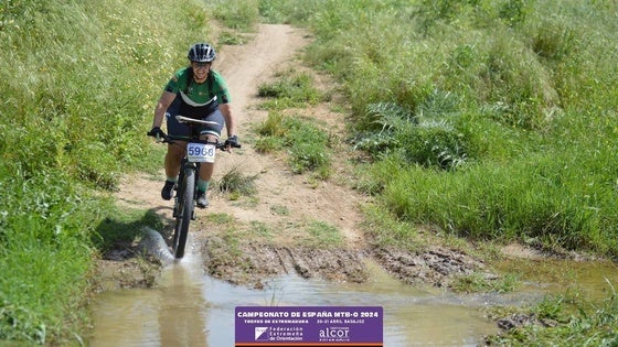 La valverdeña Malule Mendoza participa en el campeonato de España de MTB-O 2024