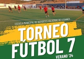Abiertas las inscripciones para el torneo de verano de fútbol 7