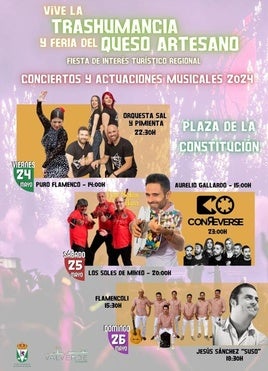 El fin de semana contará con mucha variedad musical