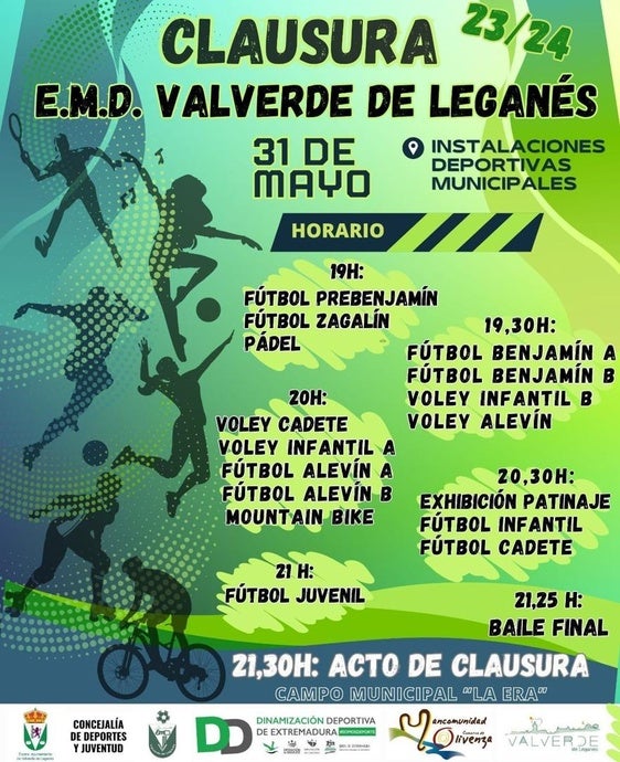 Este viernes la Escuela Municipal de Deportes clausura su temporada