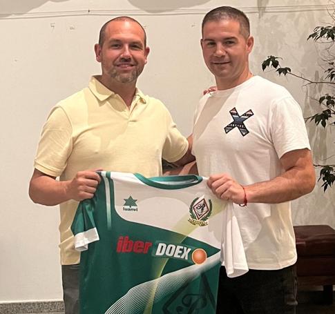 Presentación del nuevo entrenador, César Cuéllar